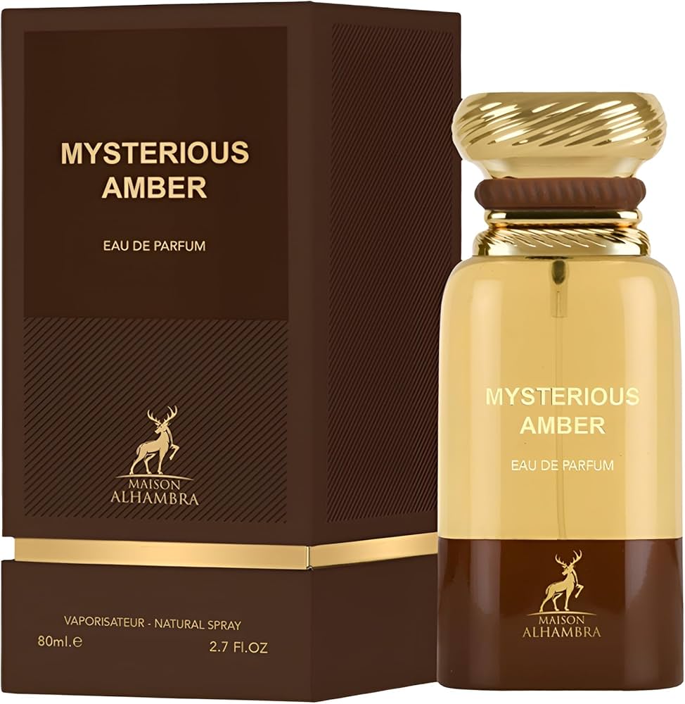ادکلن میستریوس امبر الحمبرا ۸۰ میل با رایحه تامفورد امبر ابسولوت (MYSTERIOUS AMBER ALHAMBRA)