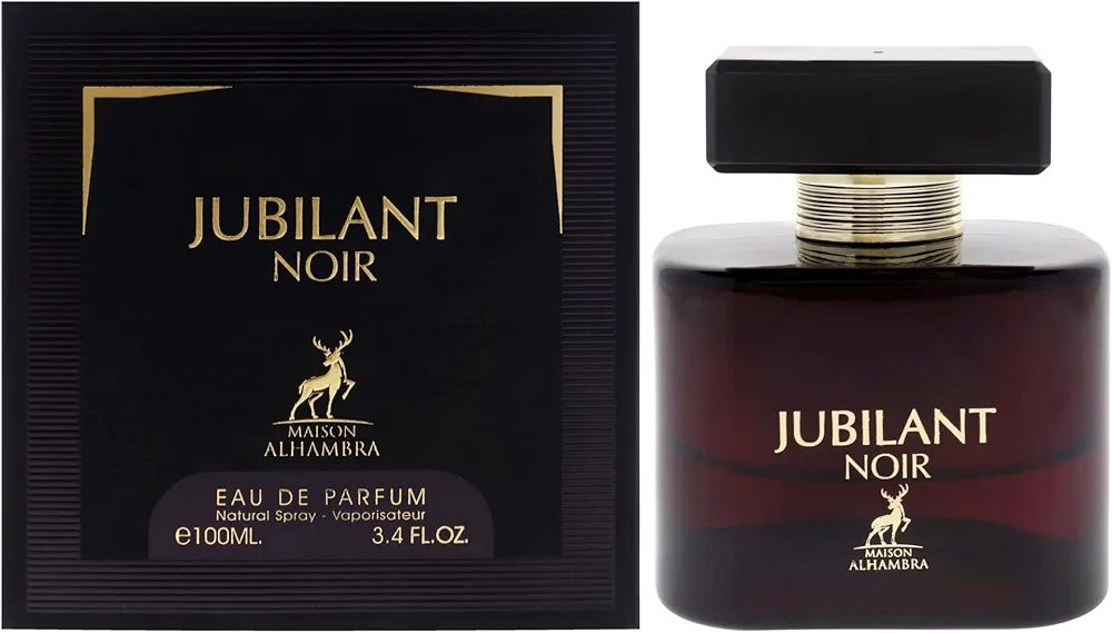 ادکلن جوبیلانت نویر الحمبرا ۱۰۰ میل با رایحه ورساچه کریستال نویر(JUBILANT NOIR ALHAMBRA)