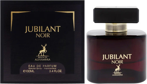 ادکلن جوبیلانت نویر الحمبرا ۱۰۰ میل با رایحه ورساچه کریستال نویر(JUBILANT NOIR ALHAMBRA)